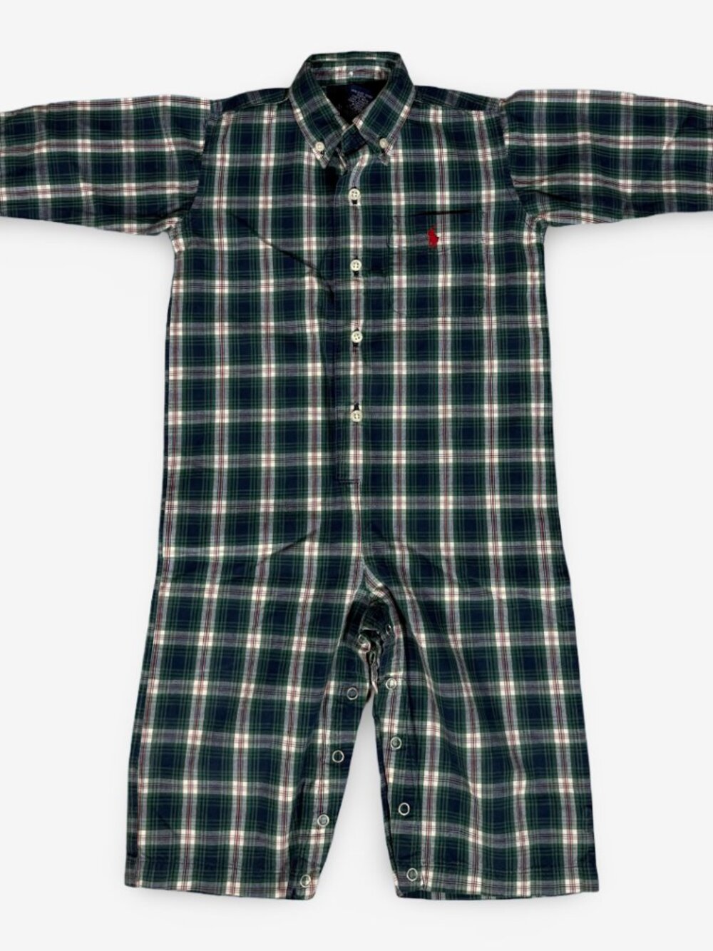 Vintage Polo Ralph Lauren Kid's Checkered Pajama